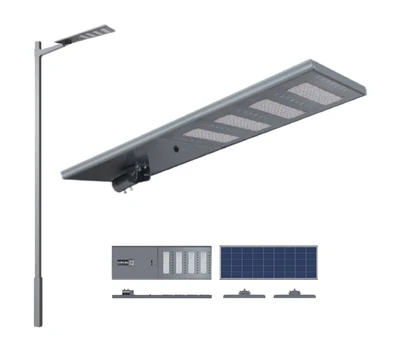 Réverbère de rue solaire de 400 watts